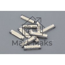 Разъем FPC Half Coverage Top Contact 0.8K-BS-16PWB 16 pin высота 2мм шаг 0,8мм 10 шт