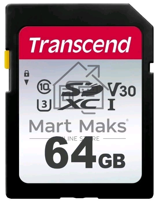 Флеш карта SD 64GB Transcend SDХC UHS-I U3