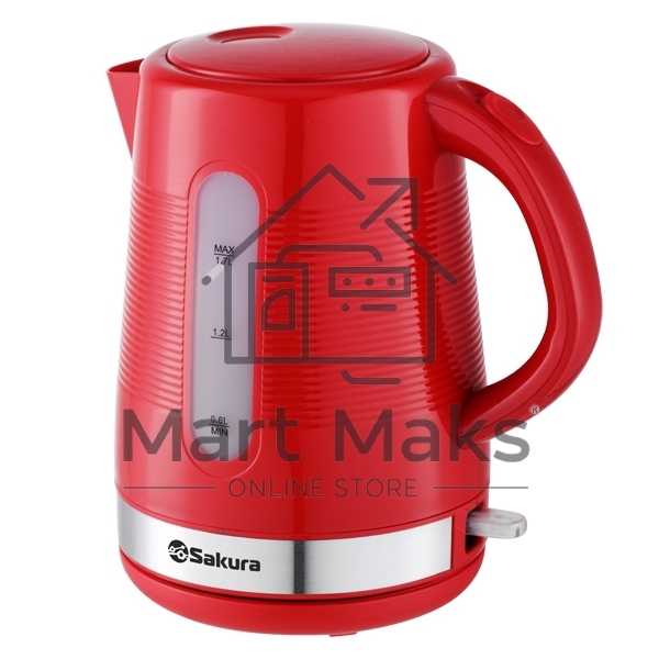 Чайник электрический Sakura SA-2343R 1.7 л, красн д