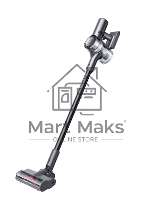 Пылесос вертикальный Dreame Cordless Vacuum Cleaner V12 серый, питание от аккумулятора, 180 Вт, уборка сухая, пылесборник 0.5 л, работа от АКБ max 90 мин