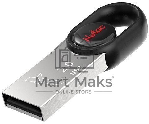 Флешка USB R/W Netac UM2 32Gb <NT03UM2N-032G-20BK>, USB2.0