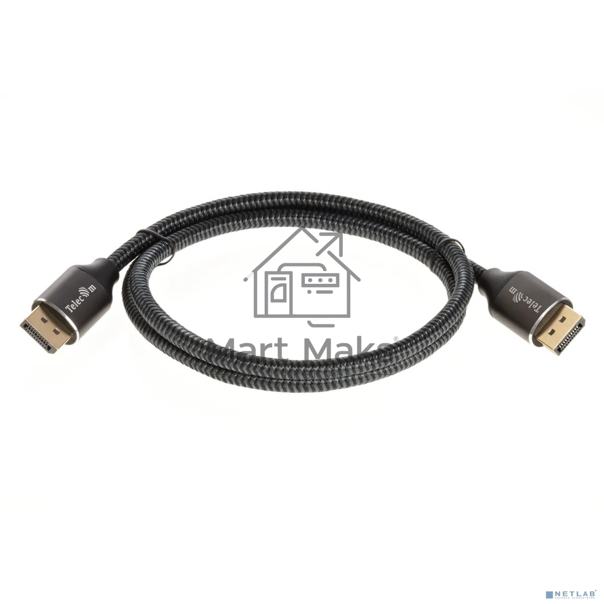 Кабель соединительный DP-DP 1.4V 8K@60Hz 1м, Telecom Pro <TCG750-1M>
