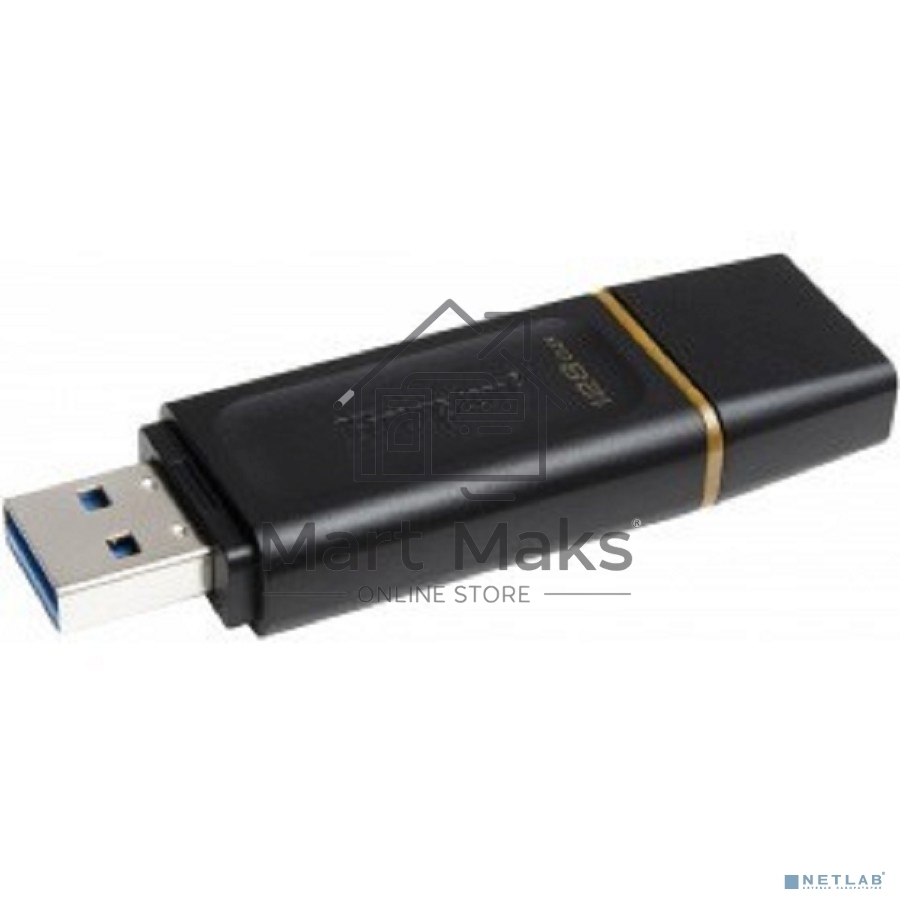 Флешка USB R/W R/W Kingston 128GB USB3.2 Gen1 DataTraveler Exodia (Black + Yellow)