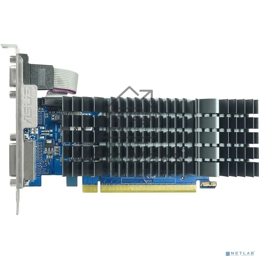 Видеокарта Asus PCI-E GT710-SL-2GD3-BRK-EVO NVIDIA GeForce GT 710 2048Mb 64 DDR3 954/5012 DVIx1 HDMIx1 CRTx1 HDCP Ret low profile