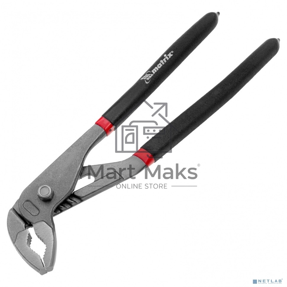 Клещи MATRIX 15708250мм переставные обливные рукоятки