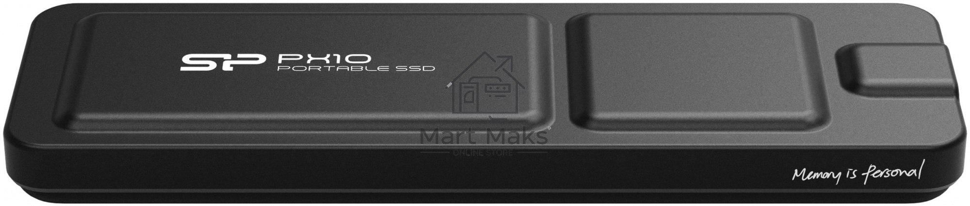 Внешний накопитель SSD 512Gb Silicon Power PX10, External, USB TypeC 3.2, черный, read/write 1050/1050 Mb/s