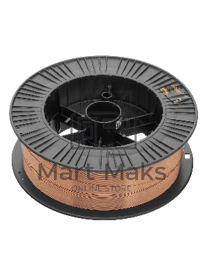 Омедненная проволока Denzel ER70S-6, диам. 1 мм, 15 кг, диам. катушки D300