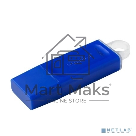 Флешка USB Kingston DataTraveler Exodia (KC-U2G64-7GB), 64Gb, USB 3.2 gen.1, R/W 150/60, синий