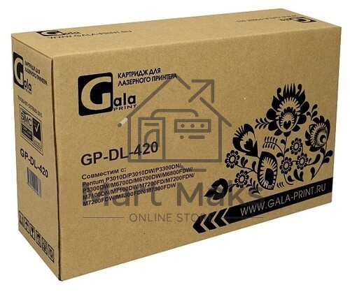 Драм-картридж GalaPrint GP-42102802 для принтеров OKI OkiData B4100/B4200/B4250/B4300/B4350 Drum 25000 копий