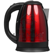 Чайник электрический Scarlett SC-EK21S76 2 л, 1800 Вт, красный (корпус: нержавеющая сталь)