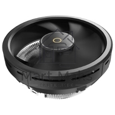 Кулер для процессора CPU Cooler Ocypus Beta A10 BK (75W, 3-pin, 67mm, Al, 1x124mm, 40CFM, 29.5dBA, 2000RPM, S: 1851/1700/115X/1200, AM5/AM4, black)