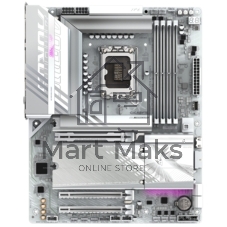Материнская плата Gigabyte B860 AORUS ELITE WIFI7 ICE, LGA 1851, Intel B860, 4xDDR5, 4xSATA, 3xM.2, 1xPCIe 5.0 x16, 2xPCIe 4.0 x1, 1xHDMI, 2xDP, 1x 2.5Gb LAN, 6xUSB-A 3.2, 1xUSB-C 3.2, 4xUSB-A 2.0, 2x3.5 мм, 7.1, ATX
