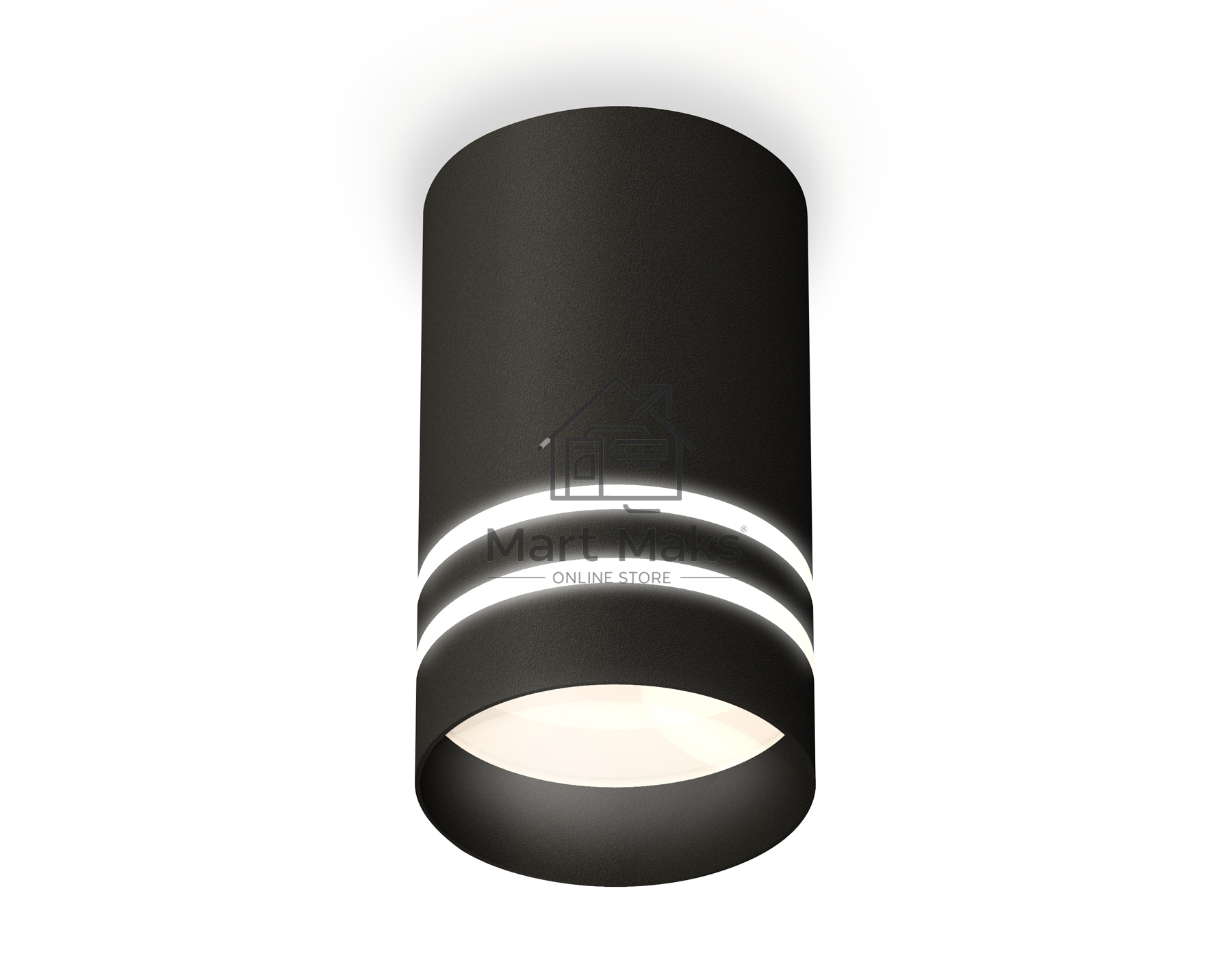 Светильник Ambrella Light XS7422022 SBK/FR черный песок/белый матовый MR16 GU5.3 (C7422, N7142)