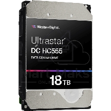 Жесткий диск SATA 18TB 7200RPM 6Gb/S 512MB DC HC555 WUH722018CLE6L4_0B48723 WESTERN DIGITAL