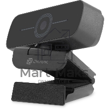 Веб-камера OKLICK OK-C001FH 1920x1080, 30 кадр/с, USB Type-A, микрофон (шумоподавление), универсальное крепление