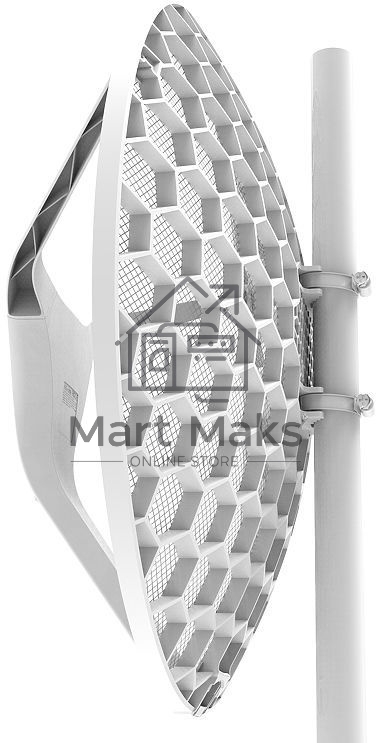 Точка доступа MikroTik Pack of 4x LHG XL 5 ac with 27dBi 5GHz antenna, Dual Chain 802.11ac wireless, 716MHz CPU, 256MB RAM, 1x Gigabit LAN, POE, PSU, RouterOS L3