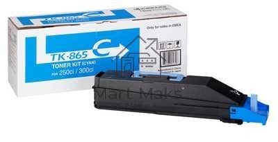 Картридж лазерный Kyocera TK-865C (1T02JZCEU0) голубой для TASKalfa 250ci/300ci 12000 стр.