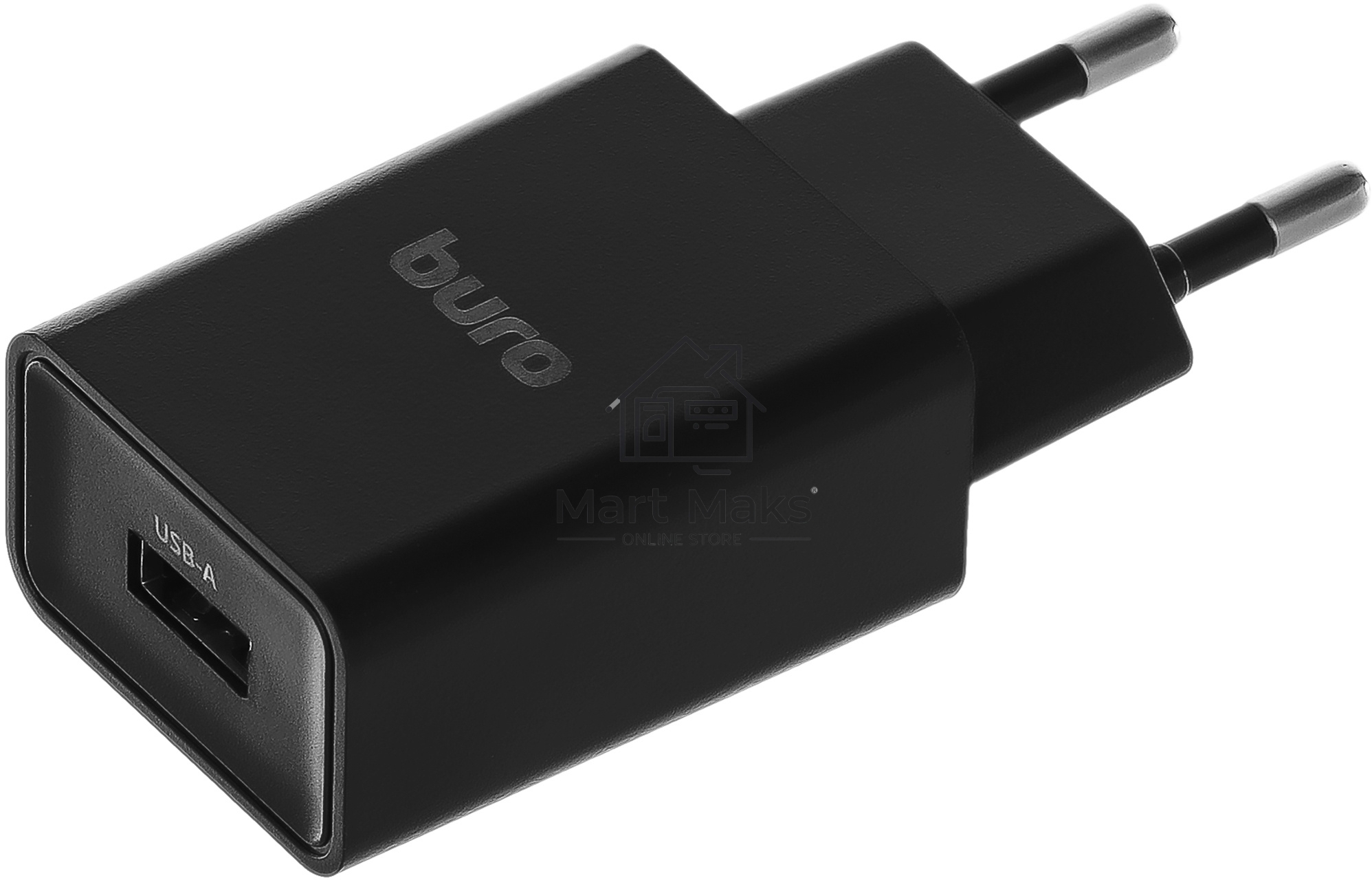 Сетевое зарядное устройство Buro BUWA1 2.1A черный