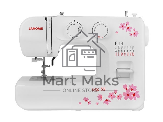 Швейная машина Janome MX 55 белый