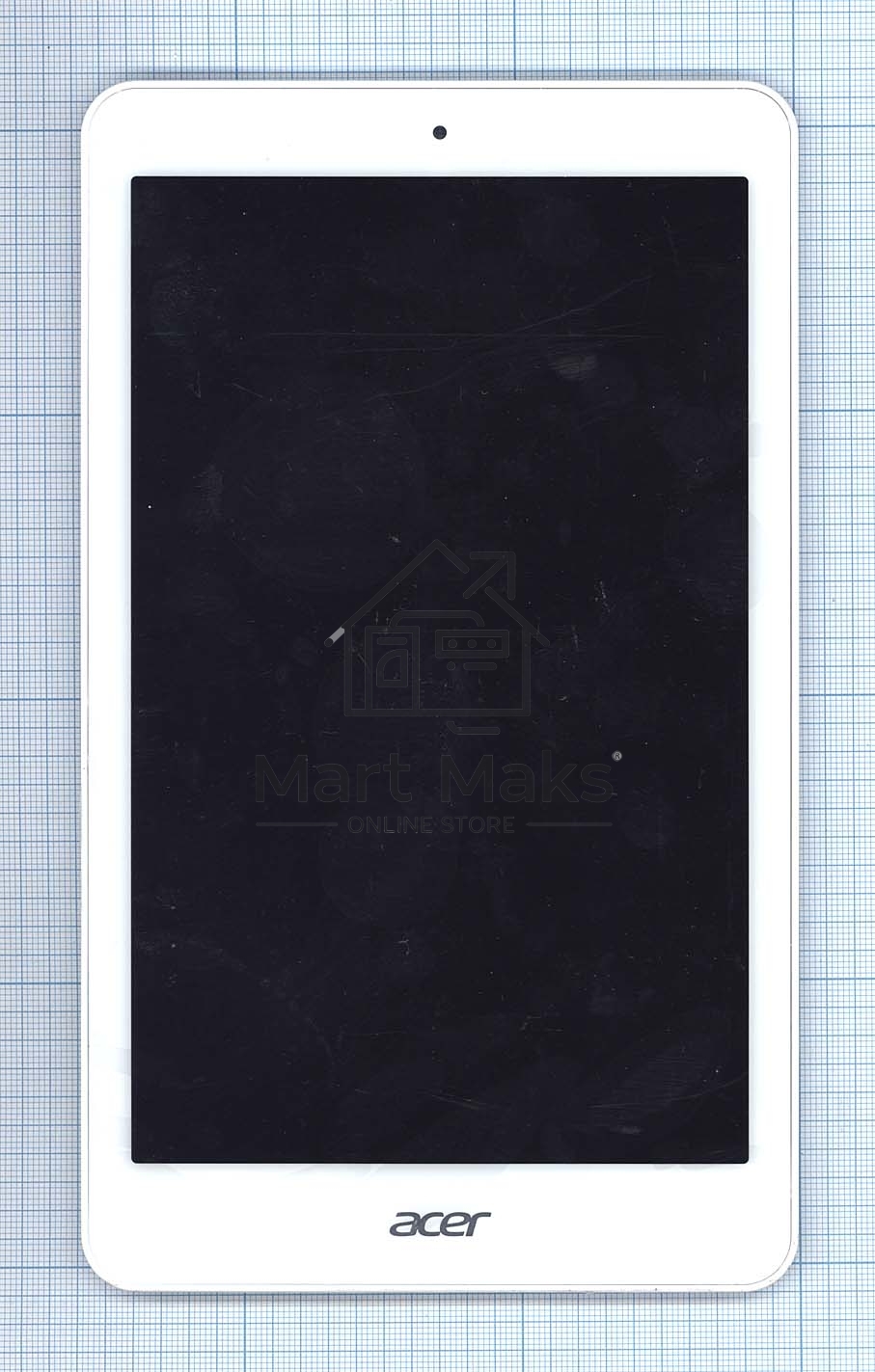 Модуль (матрица + тачскрин) для Acer Iconia Tab A1-860 белый с рамкой