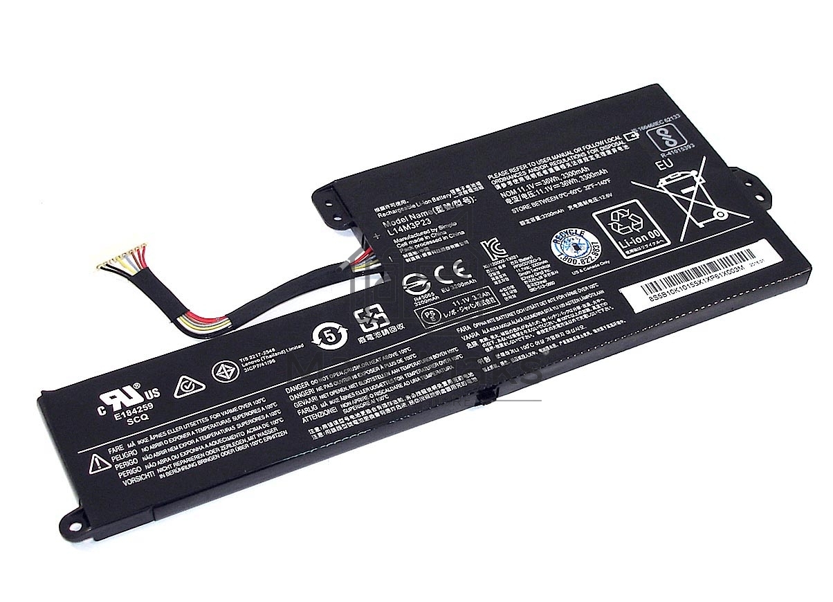 Аккумуляторная батарея для ноутбука Lenovo Chromebook N21 11.1V 3300mAh Orig