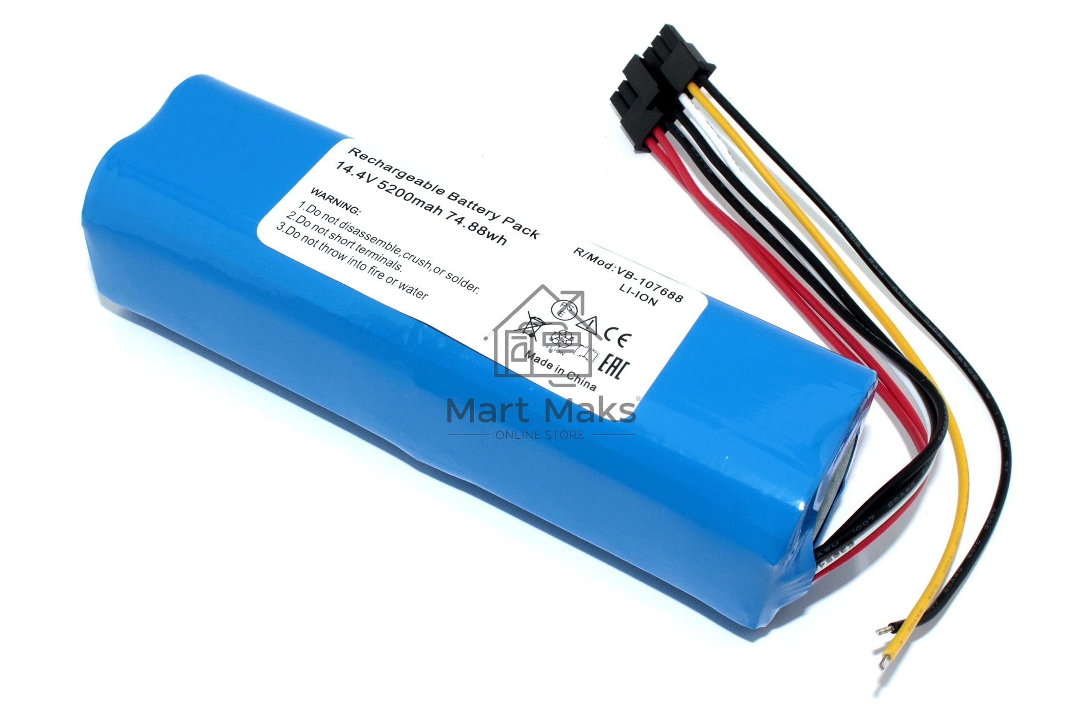 Аккумулятор для пылесоса Cecotec Conga 5090 14,4V 5200mah