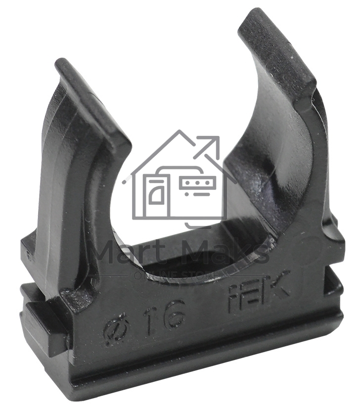 Держатель с защёлкой CF16 IEK черный CTA10D-CF16-K02-100