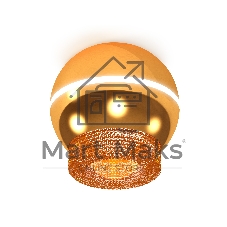 Светильник Ambrella Light XS1105020 PYG/CF золото желтое полированное/кофе MR16 GU5.3 LED 3W 4200K (C1105, N7195)