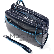 Клатч Piquadro Blue Square AC6902B2R/BLU2 темно-синий натур.кожа