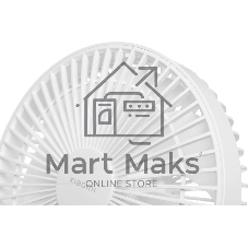 Вентилятор Xiaomi Rechargeable Mini Fan белый, настольный, 10 Вт, 4 скорости, 8.7 см