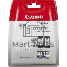 Картридж струйный Canon PG-445/CL-446 (8283B004), для Canon PIXMA MG2540, PIXMA MG2440, 4 цвета, 180 стр.