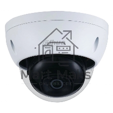 Уличная купольная IP-видеокамера DAHUA DH-IPC-HDBW1431EP-0280B-S4 4Мп, 1/3” CMOS, объектив 2.8мм, ИК-подсветка до 30м, IP67, IK10, корпус: металл