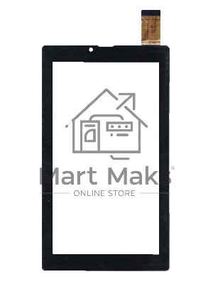 Сенсорное стекло (тачскрин) для Digma Optima Prime 3G P031FN10869A VER.00, черное