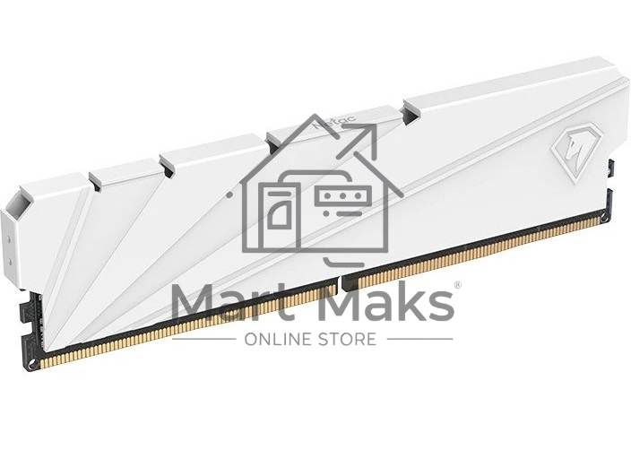 Оперативная память NETAC, DDR4, 16Gb (2x8GB), 3600MHz, CL18, DIMM, с радиатором, белый