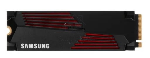 Накопитель SSD Samsung 990 PRO, 2000GB, PCIe 4.0 x4, M.2 2280, NVMe, R/W 7450/6900, с радиатором