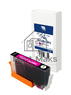 Струйный картридж NVPrint 178XL (NV-CB324HE) Magenta для HP Photosmart 6510/7510/B110/C8583 (15 мл) совместимый