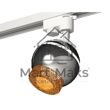 Светильник Ambrella light XT1104005 PSL/CF серебро полированное/кофе GU5.3 LED 3W 4200K (A2520, C1104, N7195)