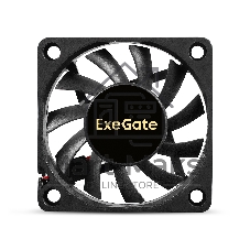 Вентилятор 24В DC ExeGate EX06010B2P-24 (60x60x10 мм, 2-Ball (двойной шарикоподшипник), 2pin, 3200RPM, 24dBA)