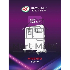 Конвектор электрический Royal Clima MIVENTO Econo REC-MIE1000M белый, 15 м², 1000 Вт, термостат