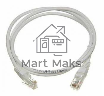 Кабель Патч-корд Lanmaster UTP TWT-45-45-1.5-GY вилка RJ-45-вилка RJ-45 кат.5е 1.5м серый ПВХ (уп.:1шт)