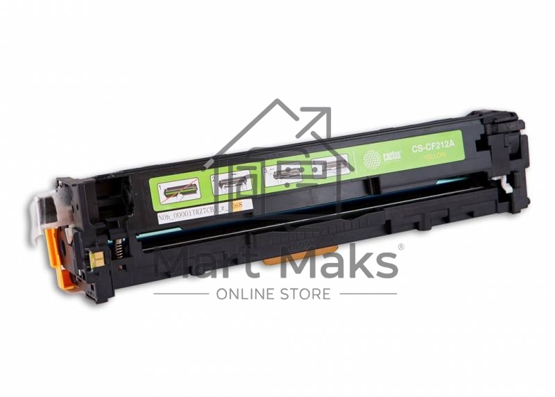 Картридж лазерный Cactus CS-CF212A желтый (1800 стр.) для HP LaserJet Pro 200 M251/M276