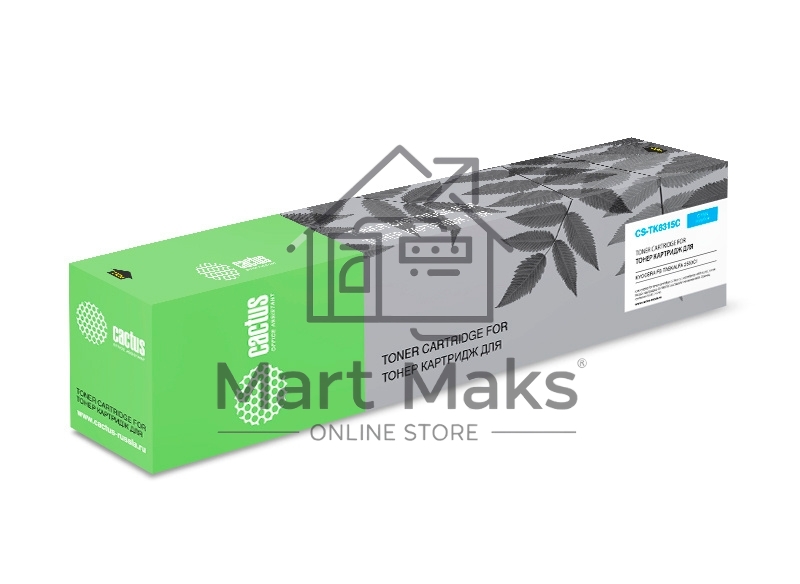 Картридж лазерный Cactus CS-TK8315C голубой (6000 стр.) для Kyocera FS-Taskalfa-2550CI