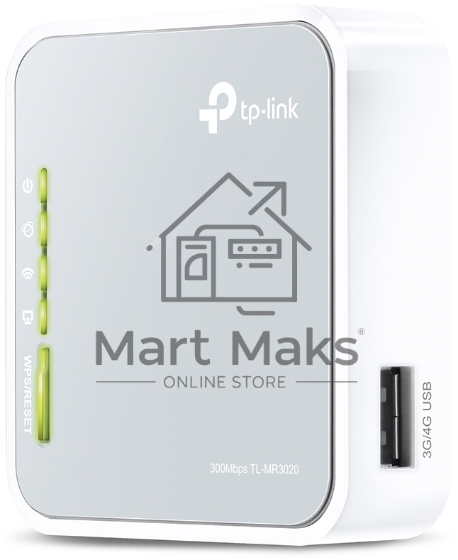 Маршрутизатор беспроводной TP-Link SOHO TL-MR3020 10/100BASE-TX