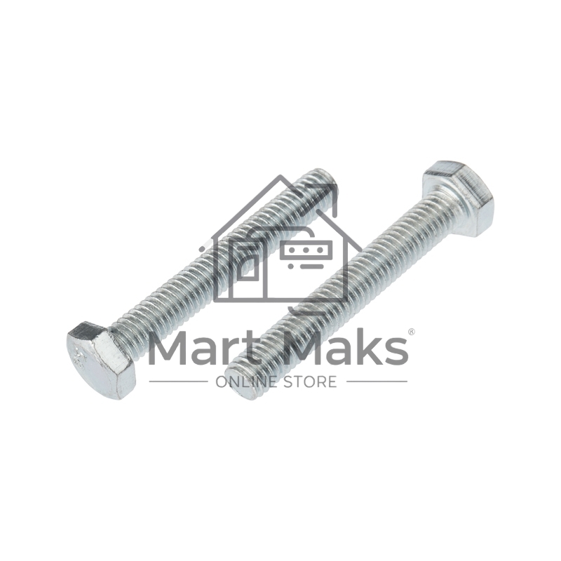 Болт шестигранный KRANZ DIN 933, 6х40, упаковка поставщика ( 24 кг. / 2 500 шт.)
