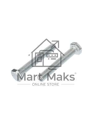 Болт шестигранный KRANZ DIN 933, 6х40, упаковка поставщика ( 24 кг. / 2 500 шт.)