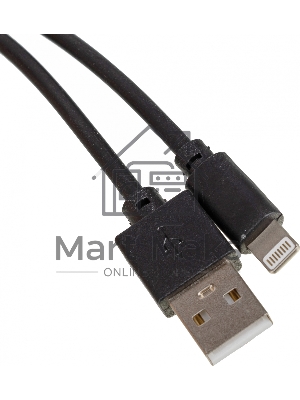 Кабель USB (m)-Lightning (m) 3м черный