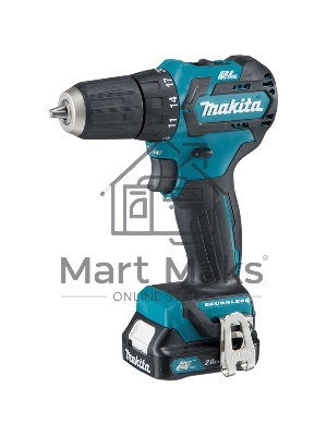 Дрель-шуруповерт Makita HP332DWAE Аккумуляторная, Ударная, Кейс