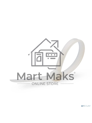 Нейлоновые стяжки FORTISFLEX КСС 4х250 белый 100 штук 49398