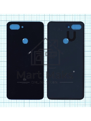 Задняя крышка для Xiaomi Mi 8 Lite синяя