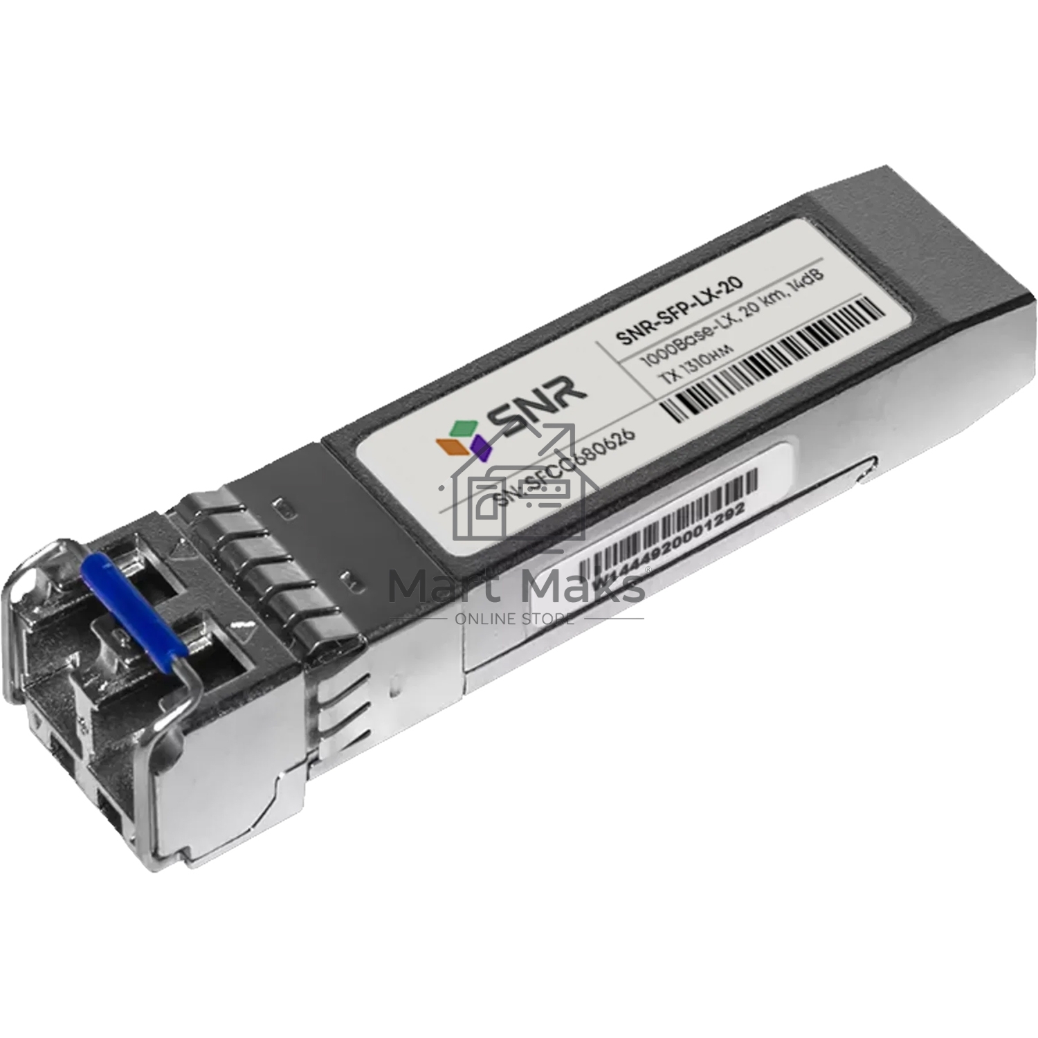 Модуль SNR SFP оптический, дальность до20км (14dB), 1310нм